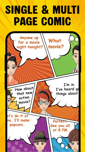 Comic-Comic-Hersteller Screenshot