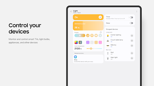 Captura de pantalla de SmartThings