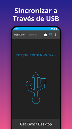 Captura de pantalla de iSyncr: iTunes para Android