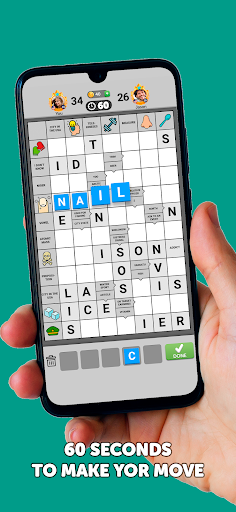 Captura de pantalla de Wordgrams - Crossword & Puzzle