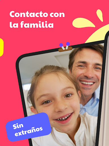 Captura de pantalla de JusTalk Kids Messenger