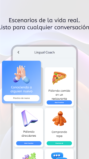 Captura de pantalla de Entrenador Lingual: Aprende