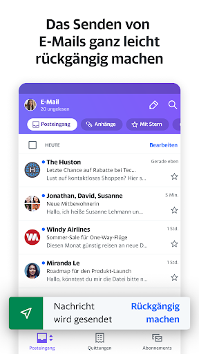 Yahoo Mail – Alles im Blick Screenshot