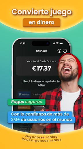 Captura de pantalla de MoneyTime - Juega y gana