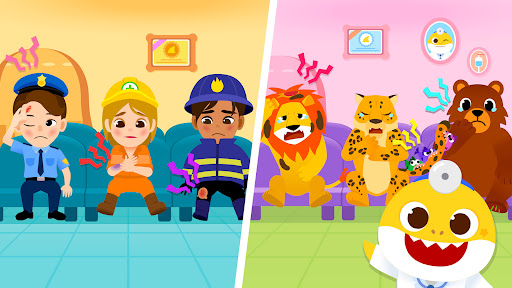 Captura de pantalla de Baby Shark Juego de Hospital