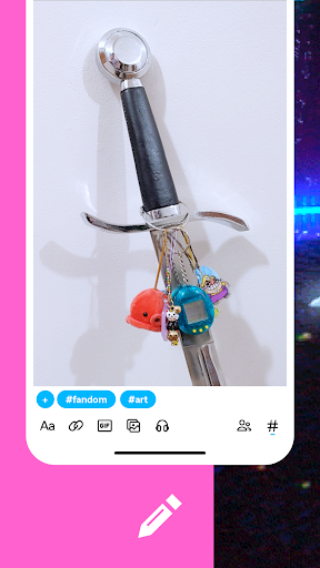 Captura de pantalla de Tumblr: fandom, arte y caos