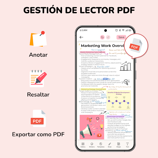 Captura de pantalla de Journal: Notas, Planner, PDFs