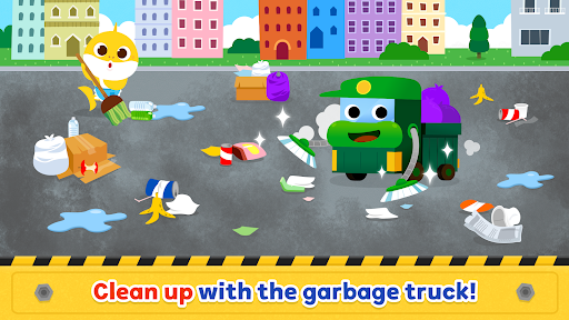 Baby Shark Car Town: Kid Games screenshot