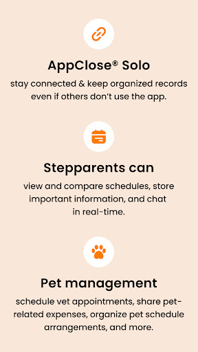 Captura de pantalla de AppClose: Co-Parent Essentials