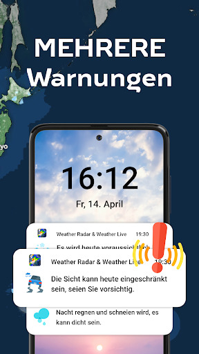 Wetterradar und Wetter-Live Screenshot