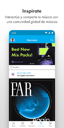 Captura de pantalla de Music Maker JAM: Beatmaker app