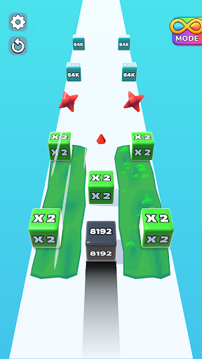 Captura de pantalla de Jelly Run 2048