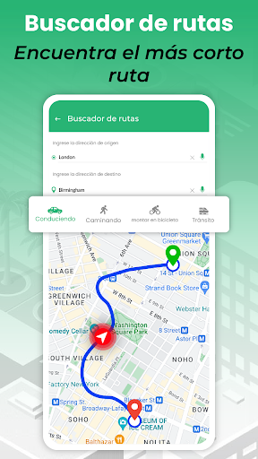 Captura de pantalla de Ruta Mapa Navegación sendero