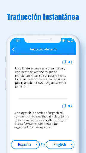 Captura de pantalla de XTraductor : IA Traducir