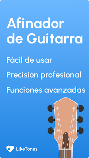 Captura de pantalla de Afinador de Guitarra LikeTones