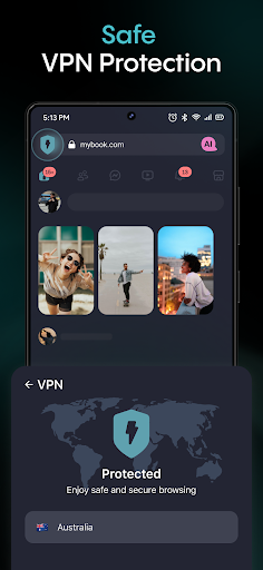 Aloha Browser - Private VPN screenshot