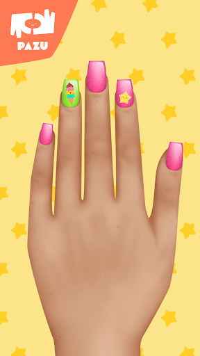 Captura de pantalla de Salón de uñas para niñas