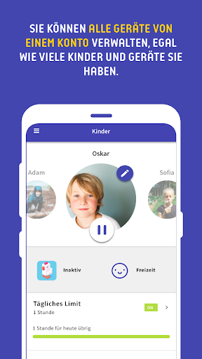 Elternaufsicht - Screen Time Screenshot