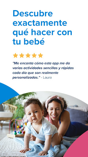 Captura de pantalla de Kinedu: Desarrollo del Bebé