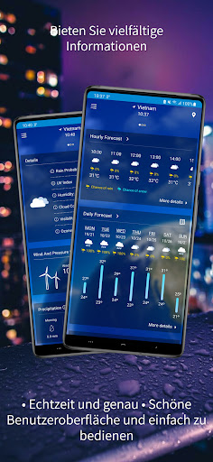 Wettervorhersage (Radarkarte) Screenshot
