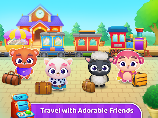 Captura de pantalla de Train Station Game for Kids