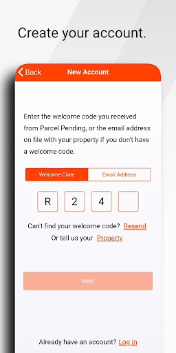 Captura de pantalla de Parcel Pending