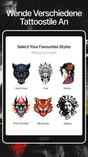 Ink AI – Tattoo designs app Screenshot