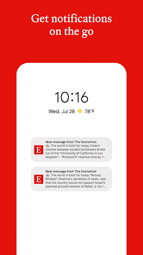 The Economist - News, Podcasts Screenshot