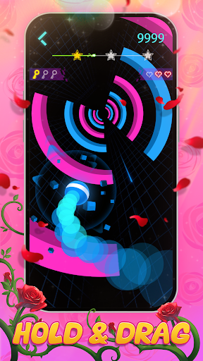 Captura de pantalla de Dream Circles Dash: Ritmo