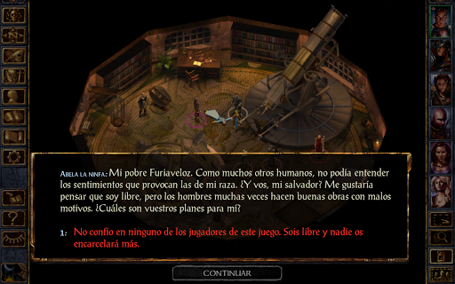 Captura de pantalla de Baldur's Gate Enhanced Edition
