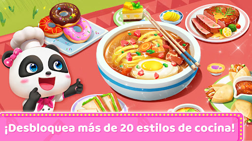 Captura de pantalla de El restaurante del Bebé Panda