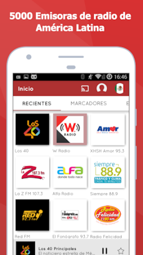 Captura de pantalla de myTuner Radio en Vivo y Online