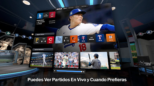Captura de pantalla de MLB