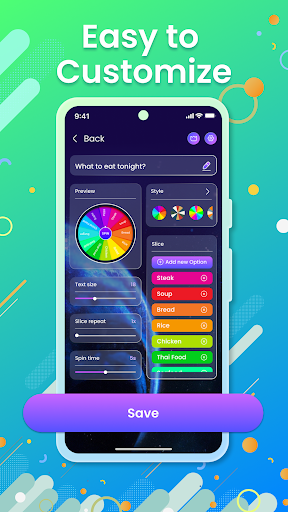Captura de pantalla de Spin the Wheel: Random Picker+