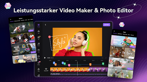 Video Maker mit Musik, Foto Screenshot