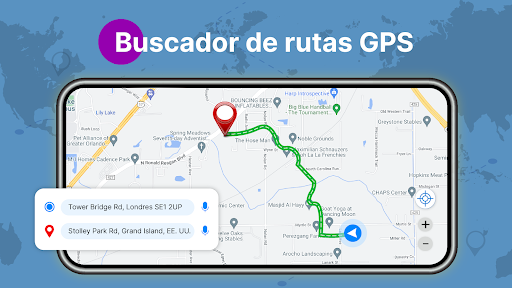 Captura de pantalla de Street View Live 3D GPS Map
