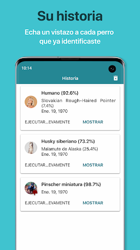 Captura de pantalla de Dog Scanner: Raza del perro