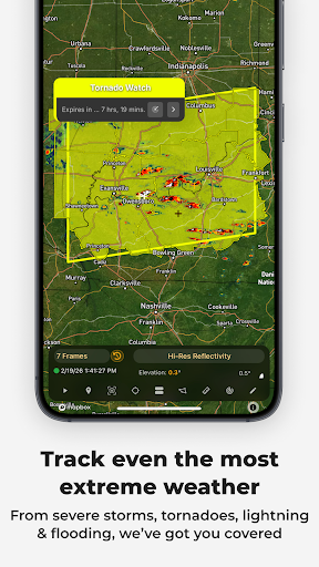 Captura de pantalla de RadarOmega: Doppler Radar App