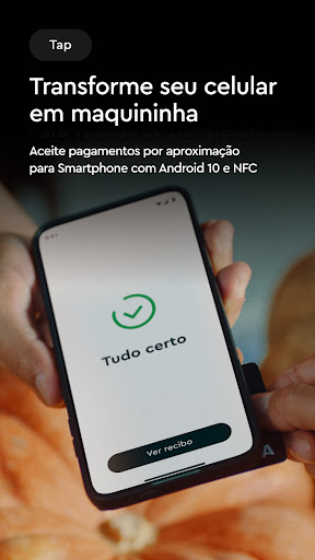 Captura de pantalla de InfinitePay Tap, Conta, Cartão
