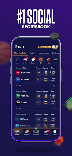 Captura de pantalla de Fliff - Social Sportsbook