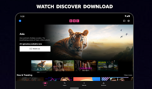 BBC iPlayer Screenshot