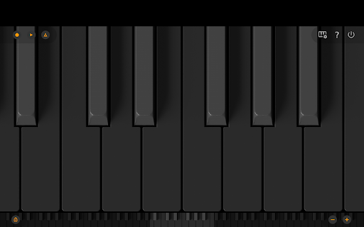 Captura de pantalla de Mini Piano Lite