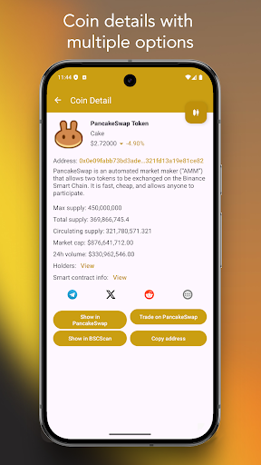 Captura de pantalla de Binance Smart Chain Explorer