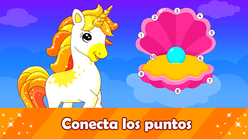Captura de pantalla de Juegos unicornio de 2-4 años