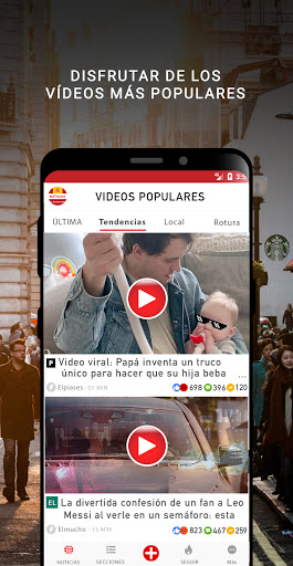 Captura de pantalla de Noticias última hora