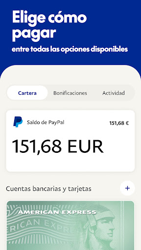 Captura de pantalla de PayPal