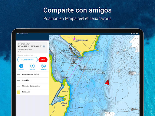 Captura de pantalla de Navionics® Boating