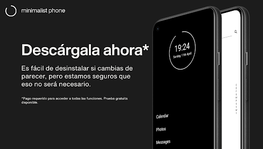 Captura de pantalla de minimalist phone Detox Digital