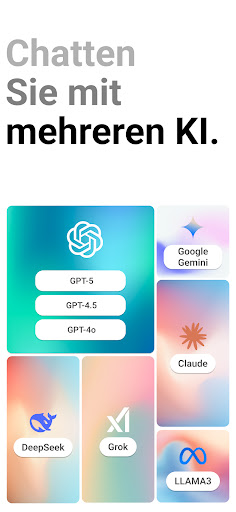 Chatbot-App: KI-Assistent Screenshot