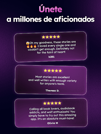 Captura de pantalla de WhisperFM: Novela Cuento